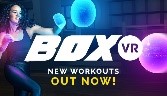 Box VR  BoxVR consigue que el ejercicio vuelva a ser divertido. El jab, el weave y el uppercut a tu manera, con entrenamientos al ritmo de una música que dispara la adrenalina y con expertos en acondicionamiento físico. Especialmente diseñado para quemar calorías, aquí pelearás (literalmente) para encontrar tu estilo de entrenamiento.